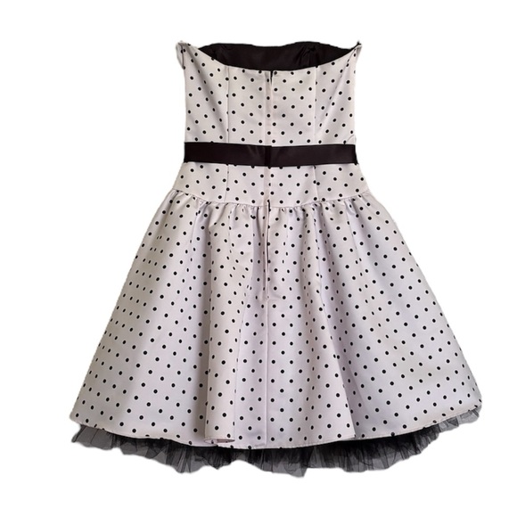 Jessica McClintock Vintage Strapless Party Cocktail Dress - Picture 3 of 14